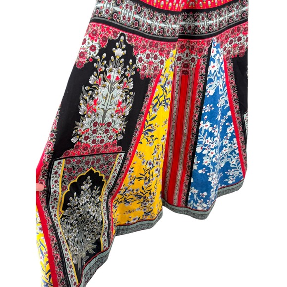 NWT Alice + Olivia Arya Cotton Fit & Flare Maxi Dress Pre-Fall 2019 - Size 2 - Picture 9 of 15